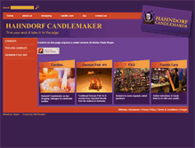 Tablet Screenshot of candleshop.com.au